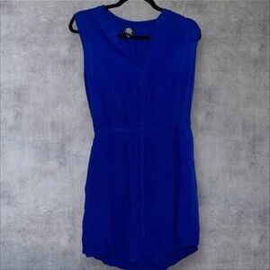 Bobeau Royal Blue Sleeveless Dress